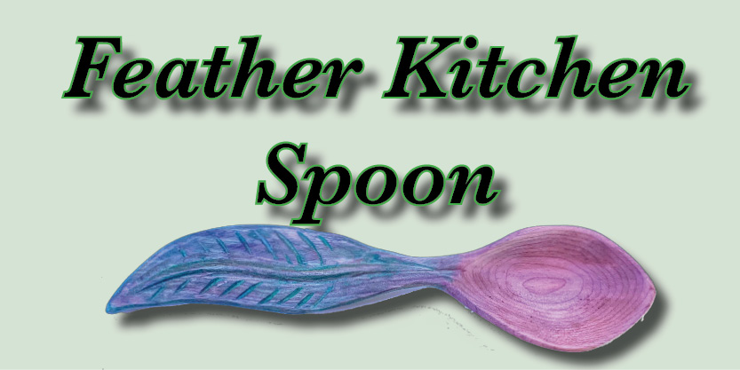 Feather Kitchen Spoon